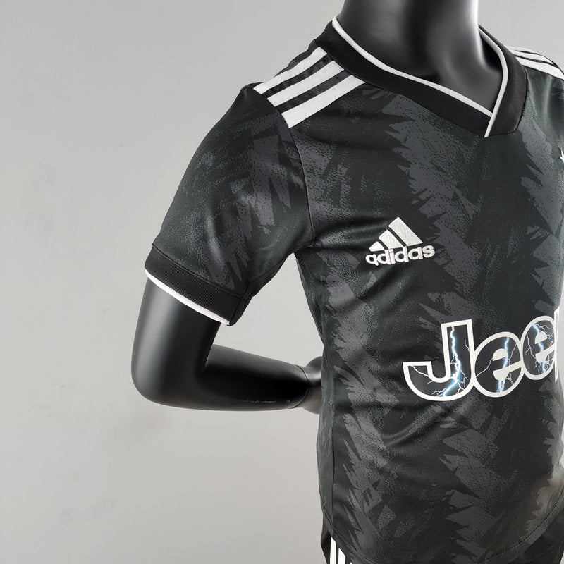 Kit Infantil Juventus Reserva 22/23 - JM sports 