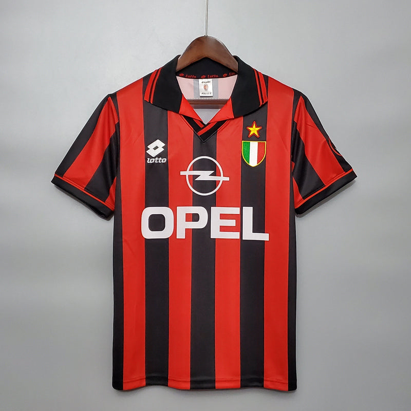Camisa Milan Titular 96/97 - Versão Retro - JM sports 