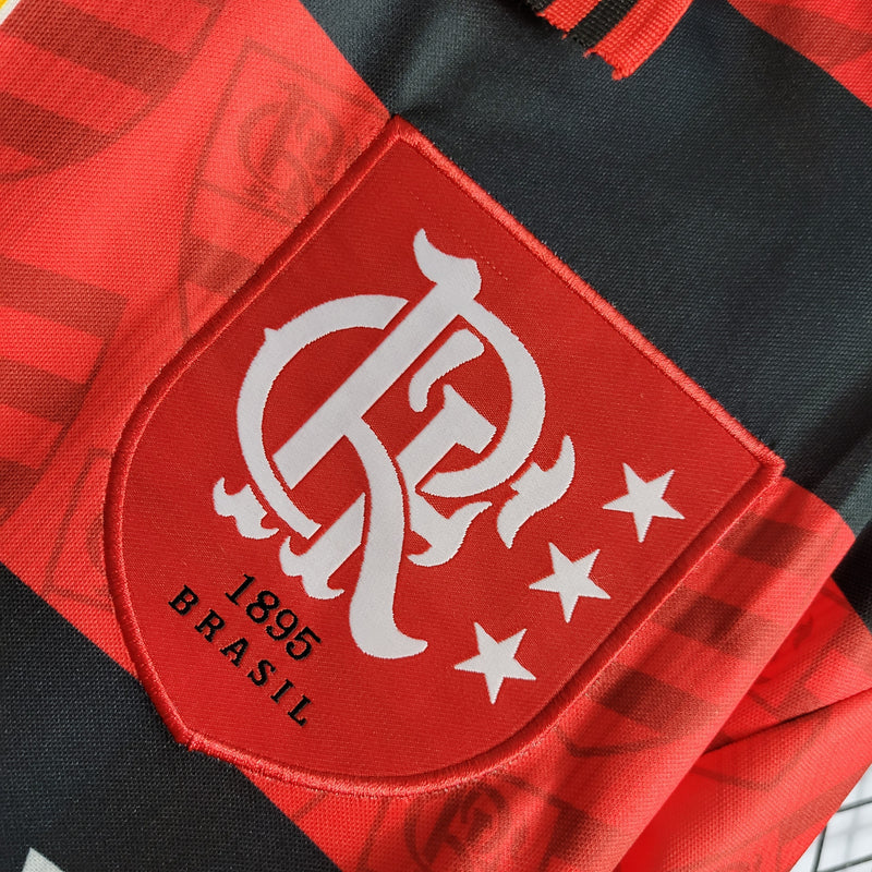 Camisa Flamengo Titular 1995 - Versão Retro - JM sports 