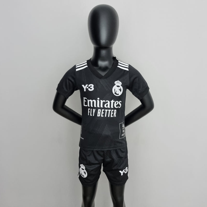 Kit Infantil Real Madrid Edição Especial Y3 Preta 22/23 - JM sports 