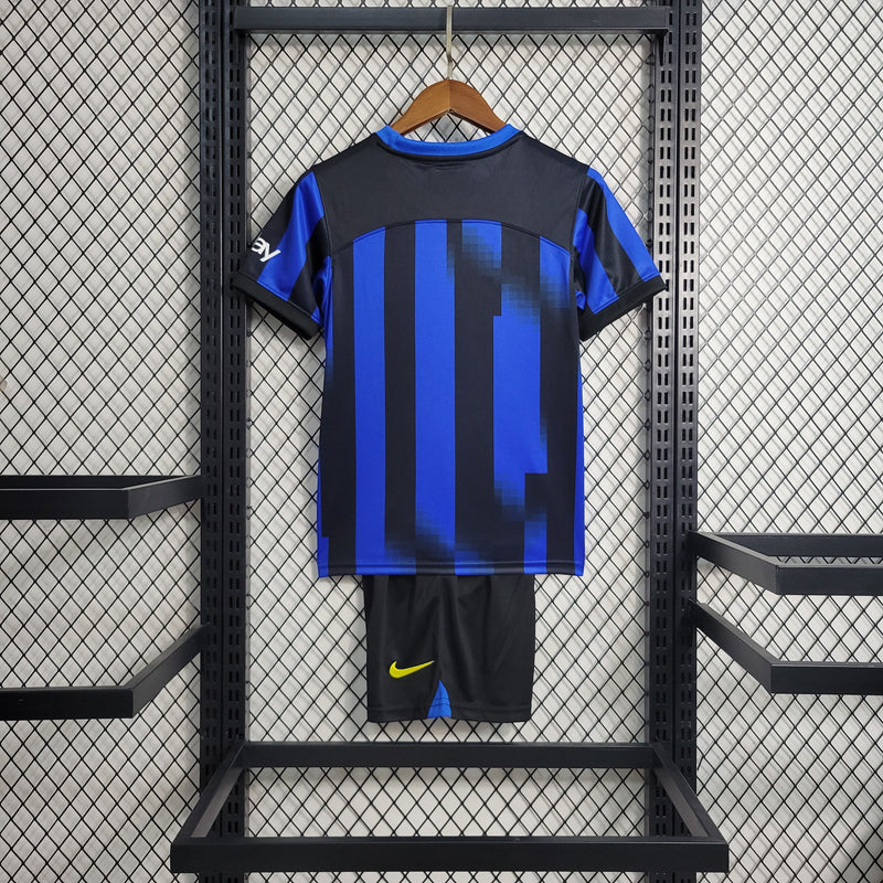 Kit Infantil Inter De Milão Home 23/24 - JM sports 