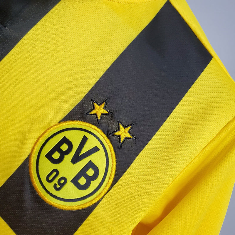 Camisa Borussia Dortmund Titular 12/13 - Versão Retro - JM sports 