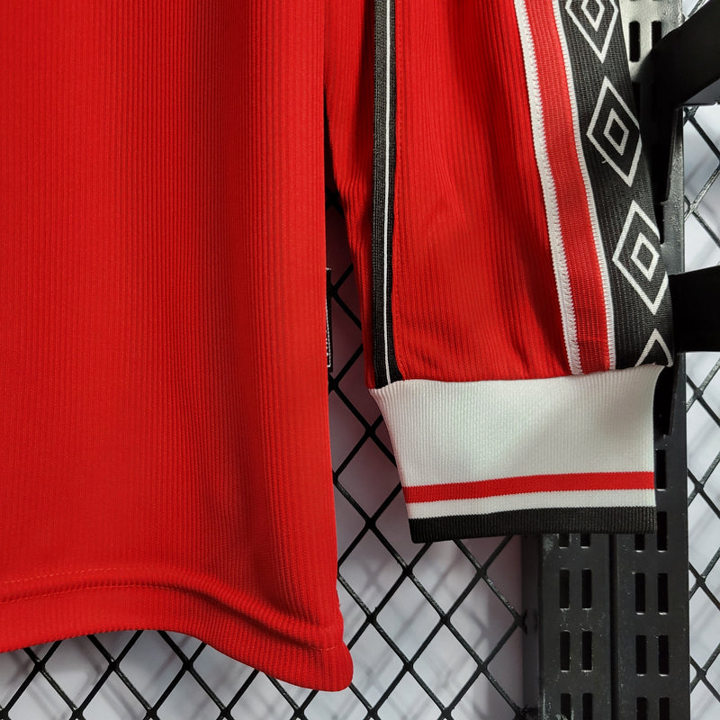 Camisa Manchester United Titular 98/99 - Versão Retro - JM sports 