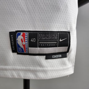 Camisa NBA Lakers #2 Irving 75° Aniversário Branca - 23/24