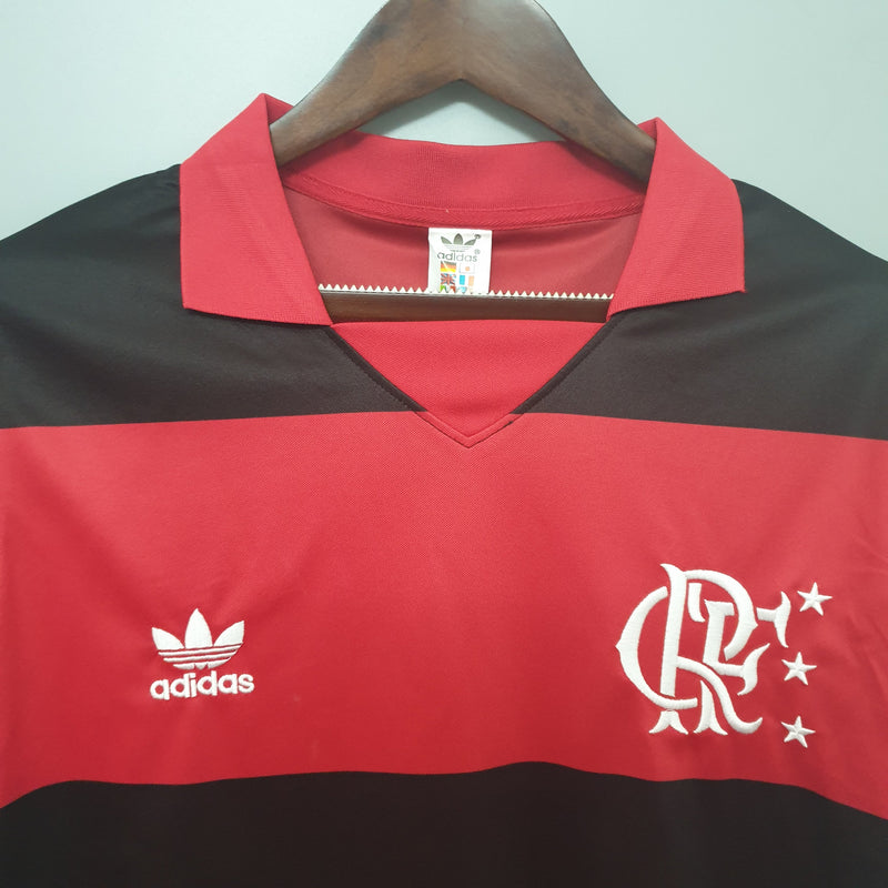 Camisa Flamengo Titular 1982 - Versão Retro - JM sports 