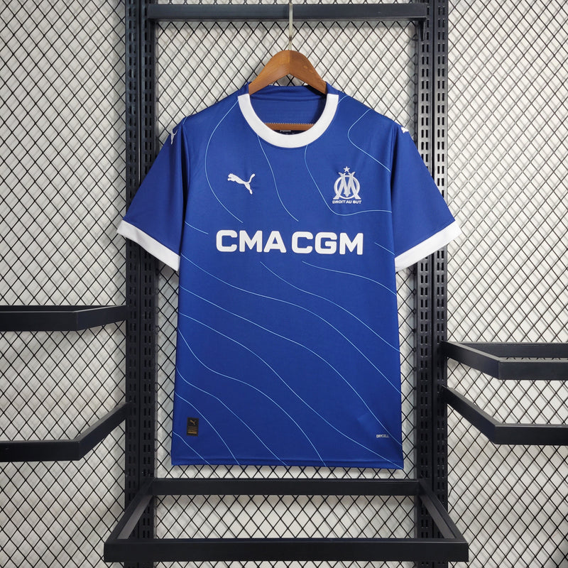 Camisa Olympique de Marseille Away 23/24 - Puma Torcedor Masculina - JM sports 