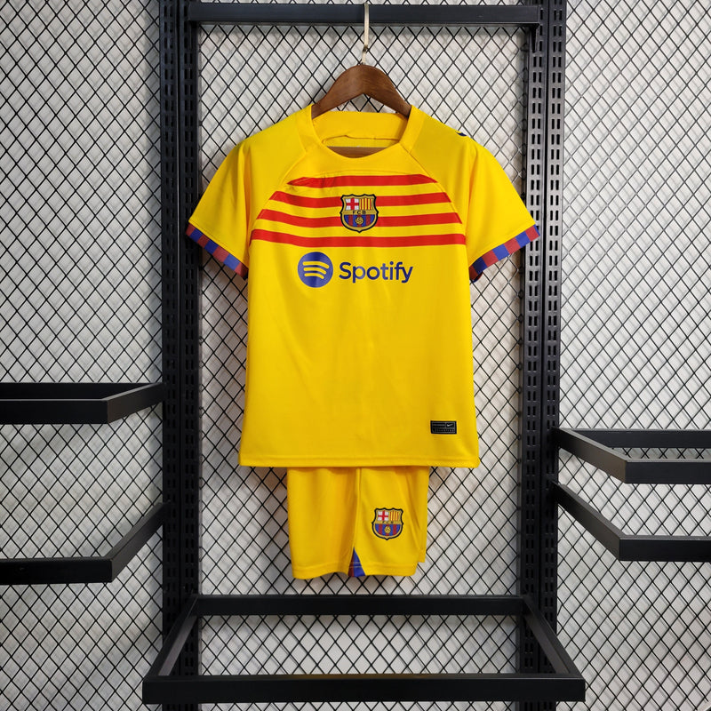 Kit Infantil Barcelona 4 23/24 - JM sports 