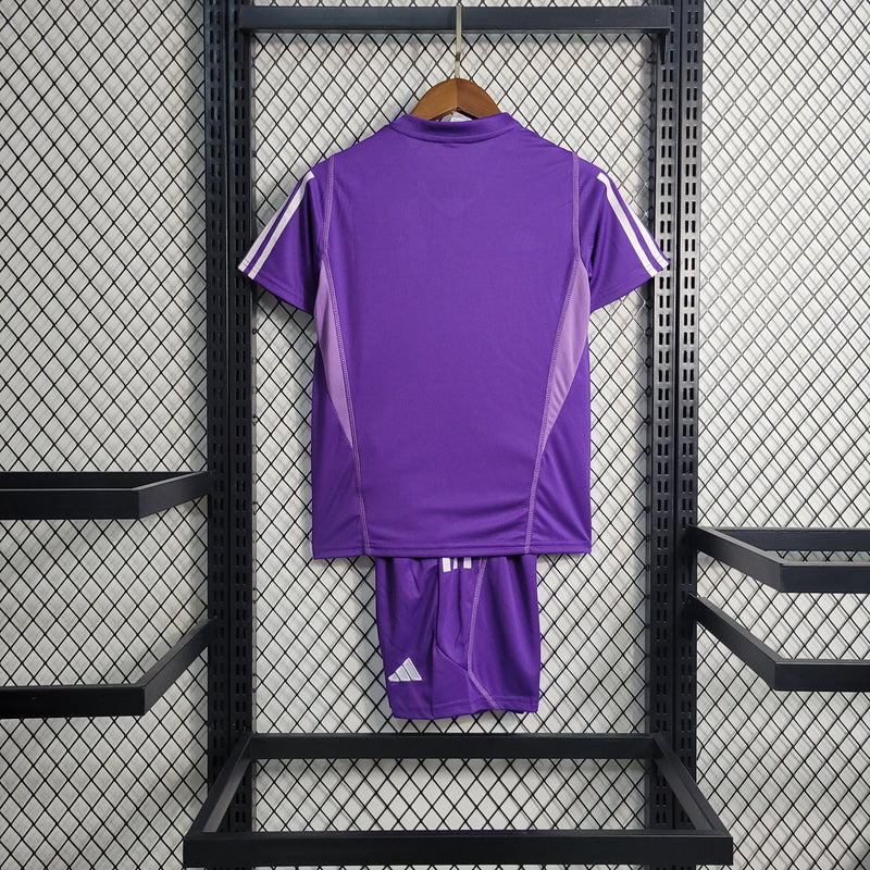Kit Infantil Cruzeiro Treino 23/24 - Roxa - JM sports 