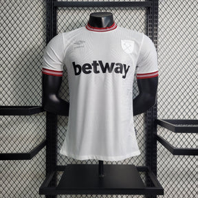 Camisa West Ham Away 23/24 - Umbro Jogador Masculino - JM sports 