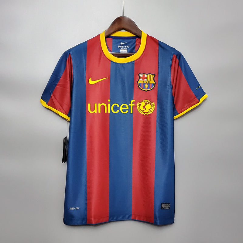 Camisa Barcelona Titular 10/11 - Versão Retro - JM sports 
