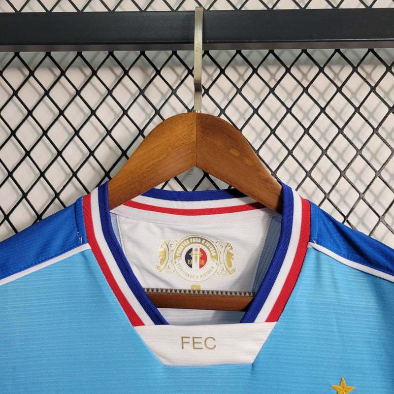 Camisa Fortaleza Away Especial 23/24 - Torcedor Masculina - Azul - JM sports 