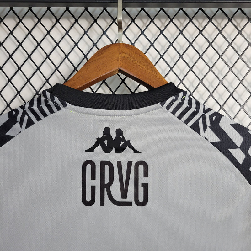 Camisa Vasco Treino 22/23 - Kappa Torcedor Masculina - Cinza - JM sports 