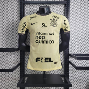 Camisa Corinthians Away III 23/24 Nike Jogador Masculina + Patrocínio - JM sports 