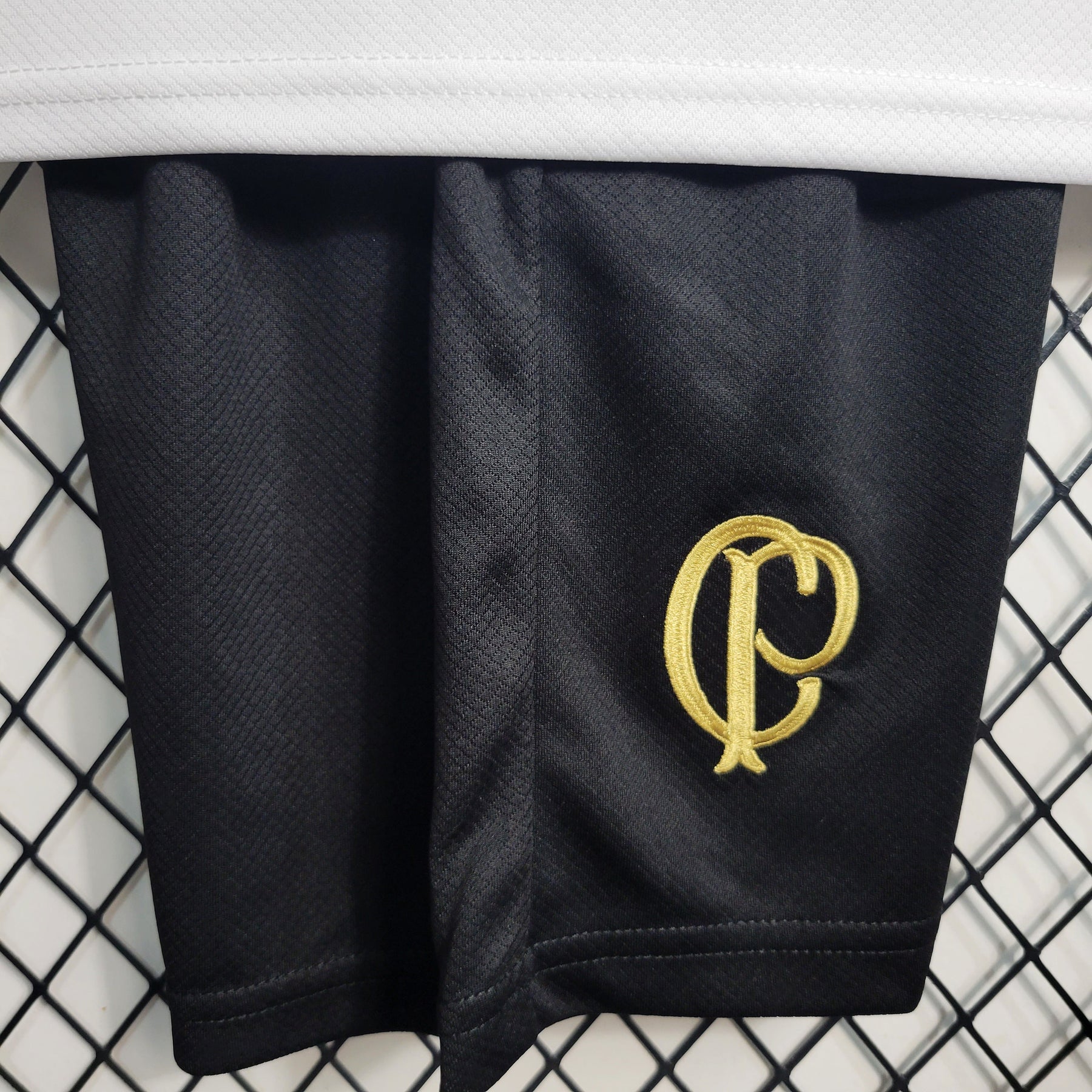 Kit Infantil Corinthians Treino 23/24 - Branco - JM sports 