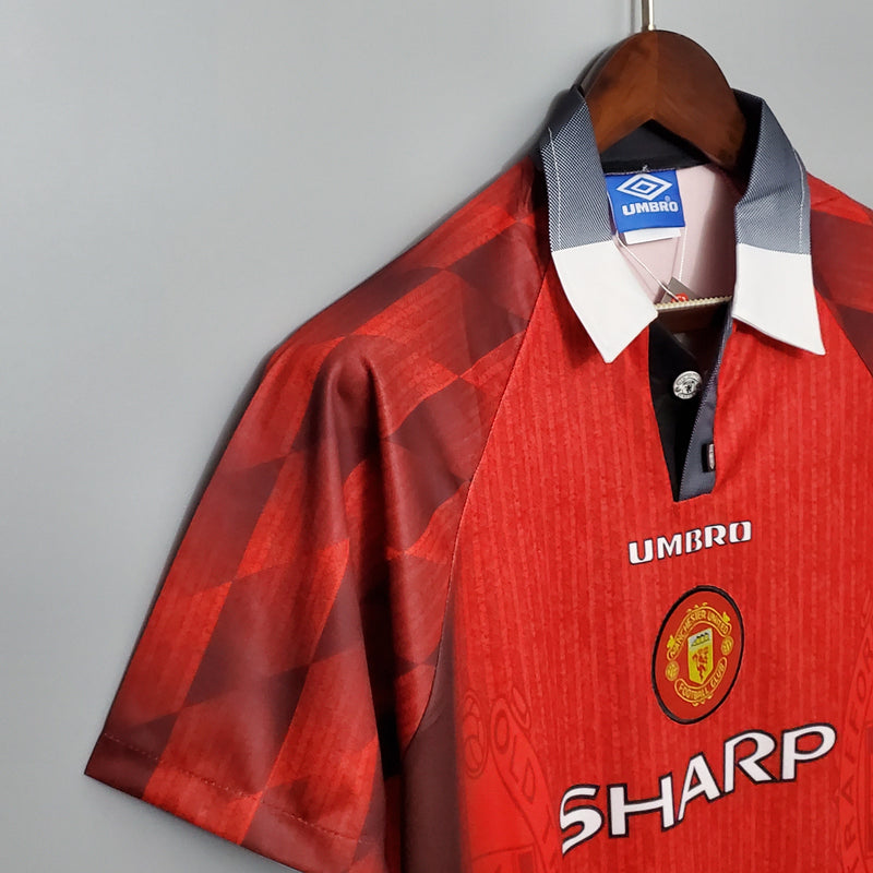 Camisa Manchester United Titular 1996 - Versão Retro - JM sports 