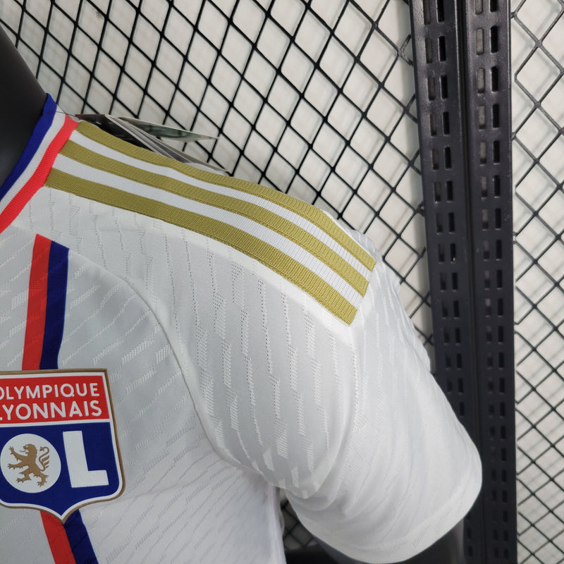 Camisa Lyon Home 23/24 - Adidas Jogador Masculina - JM sports 