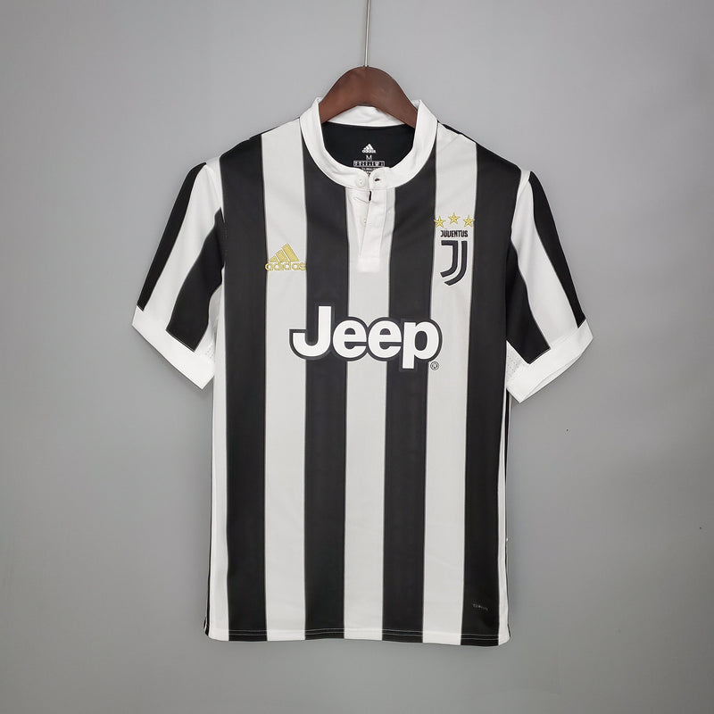 Camisa Juventus Titular 17/18 - Versão Retro - JM sports 