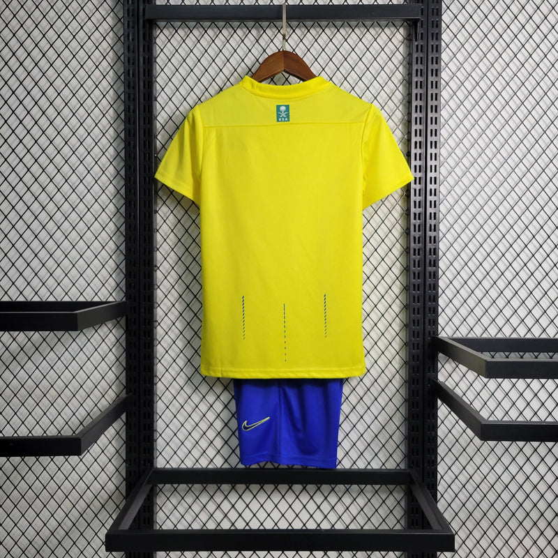 Kit Infantil Al Nassr Home 23/24 - JM sports 