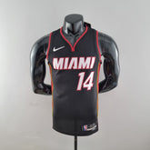 Camisa NBA Miami Heat #14 Herro - 75° Aniversário Black - JM sports 