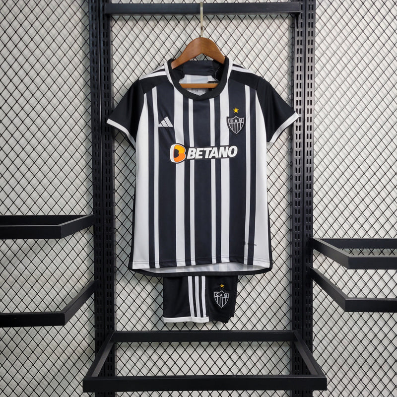 Kit Infantil Atlético Mineiro Titular 23/24 - JM sports 