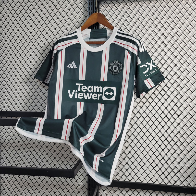 Camisa Manchester United Away 23/24 - Adidas Torcedor Masculina - lançamento - JM sports 