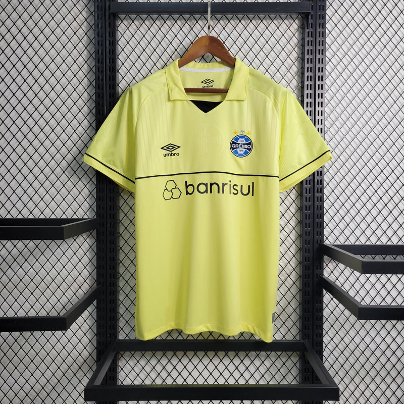 Camisa Grêmio Goleiro 23/24 - Adidas Torcedor Masculina - Amarela - JM sports 