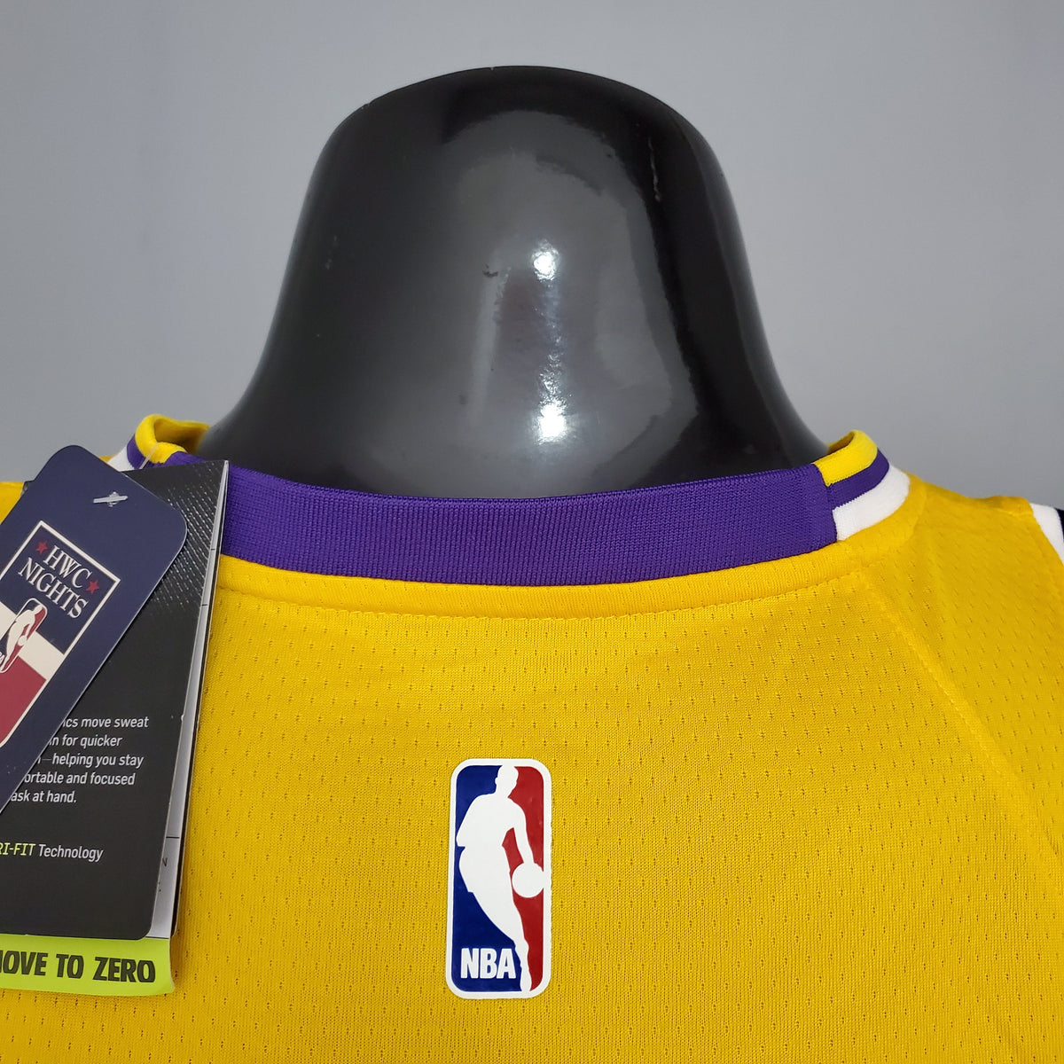 Camisa NBA Lakers #7 Anthony Crew Neck Yellow - 23/24 - JM sports 