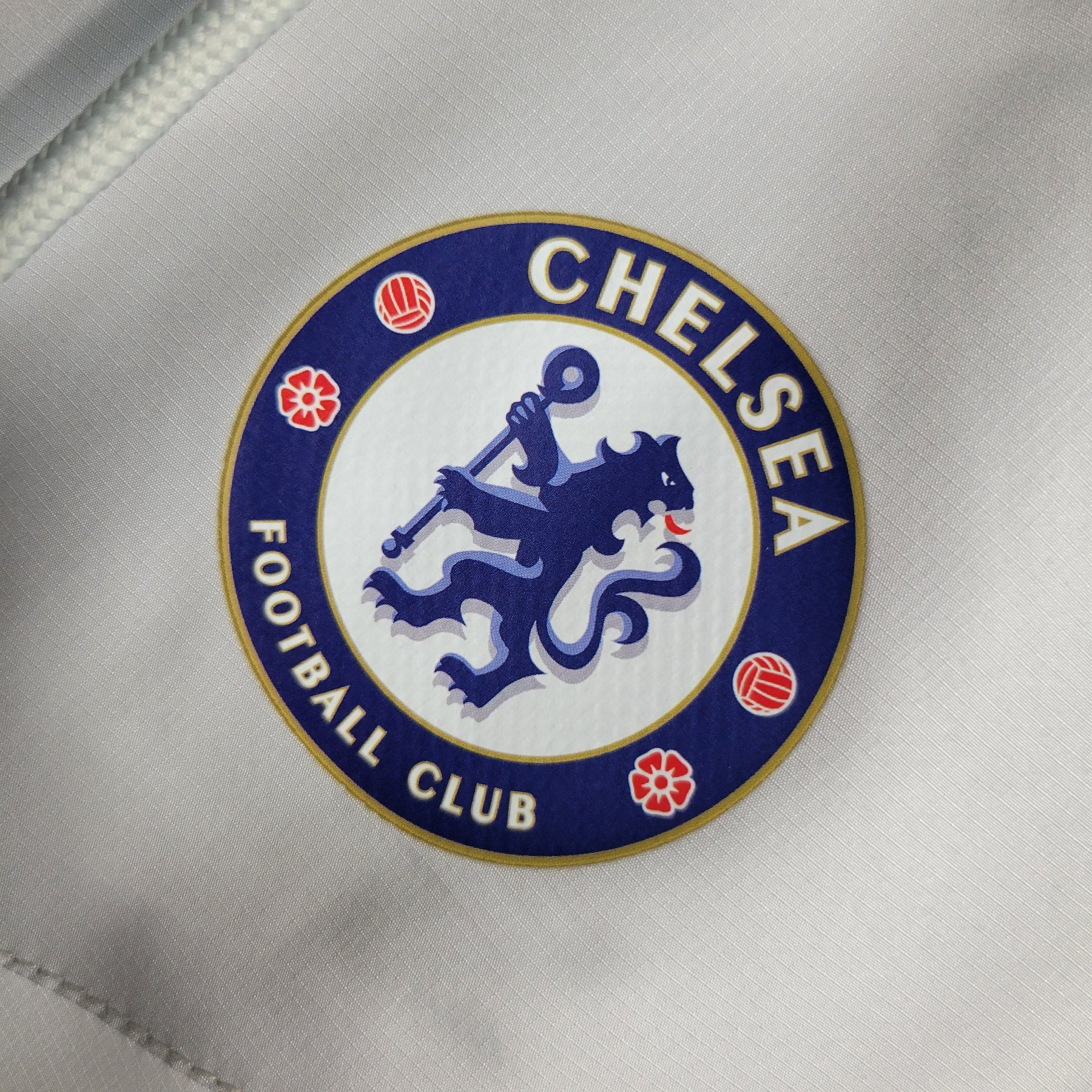 Jaqueta Corta Vento Chelsea 23/24 - Branco - JM sports 
