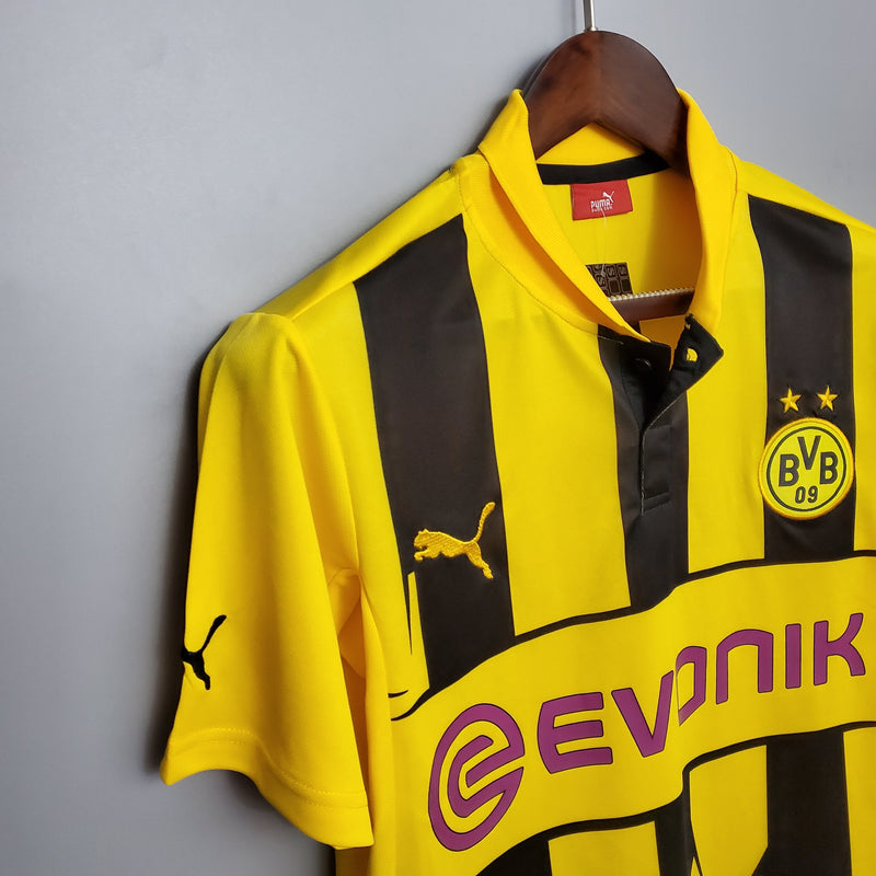 Camisa Borussia Dortmund Titular 12/13 - Versão Retro - JM sports 