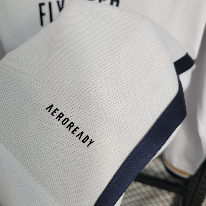 Camisa Real Madrid Home Manga comprida 23/24 - Adidas Torcedor Masculina - Torcedor - JM sports 