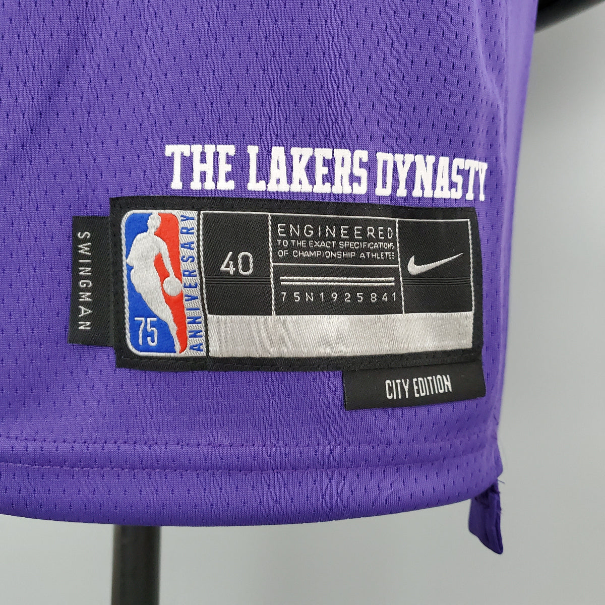 Camisa NBA Lakers #3 Davis City Edition Purple - 23/24 - JM sports 