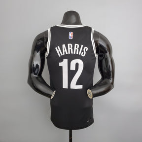 Camisa NBA Brooklyn Nets #12 Harris- 75° Aniversário Black