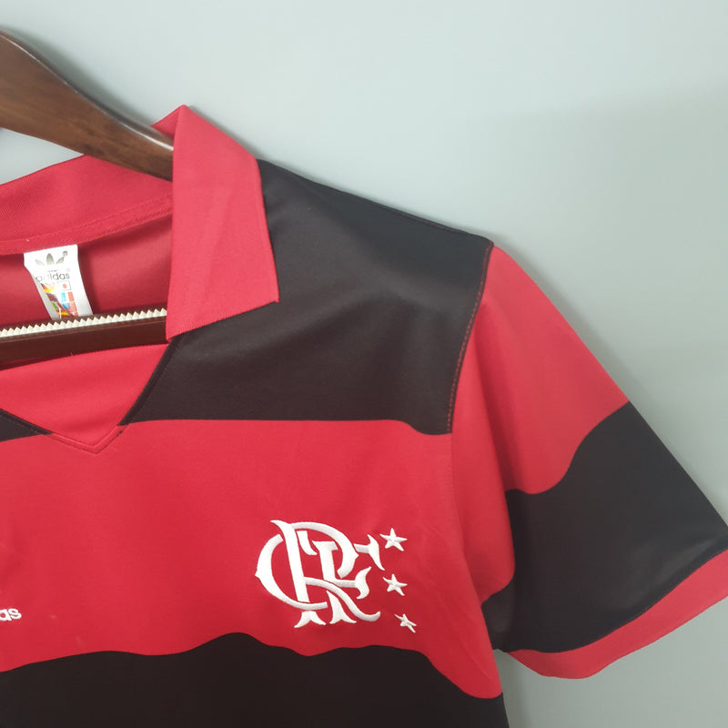 Camisa Flamengo Titular 1982 - Versão Retro - JM sports 