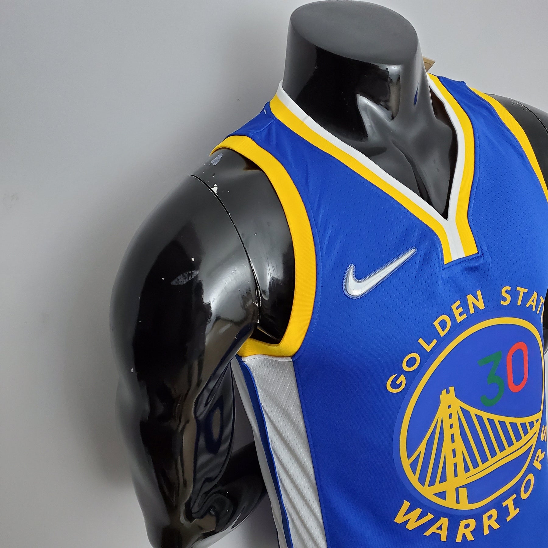 Camisa NBA Golden State Warriors #30 Curry - Mexico Blue