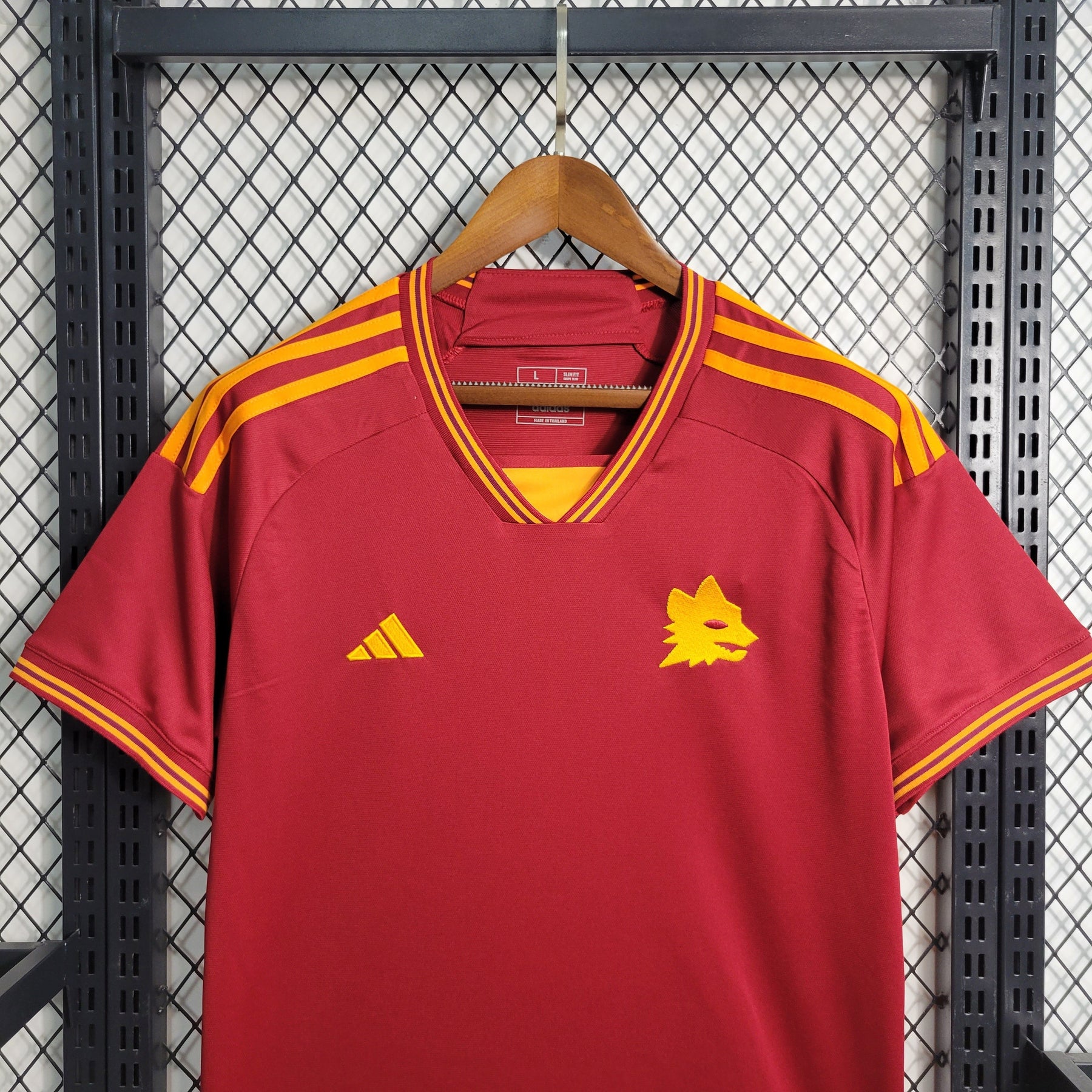 Camisa Roma Home 23/24 - Adidas Torcedor Masculina - Lançamento - JM sports 