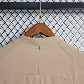 Jaqueta Corta Vento Branco Corinthians 23/24 Bege - JM sports 