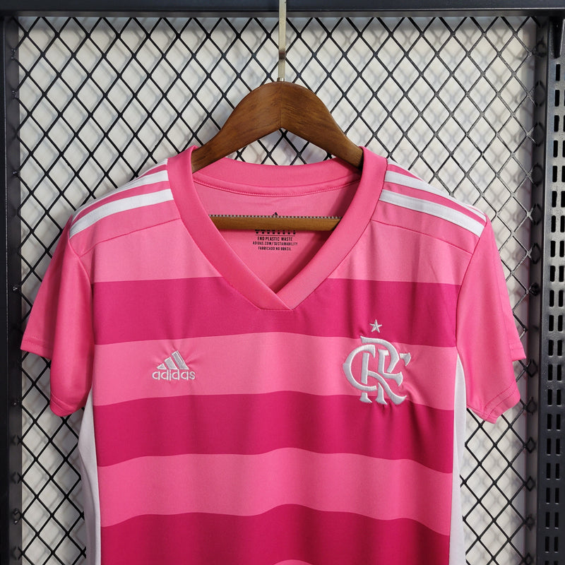 Camisa Flamengo Edição Especial Rosa 22/23 - Versão Feminina - JM sports 