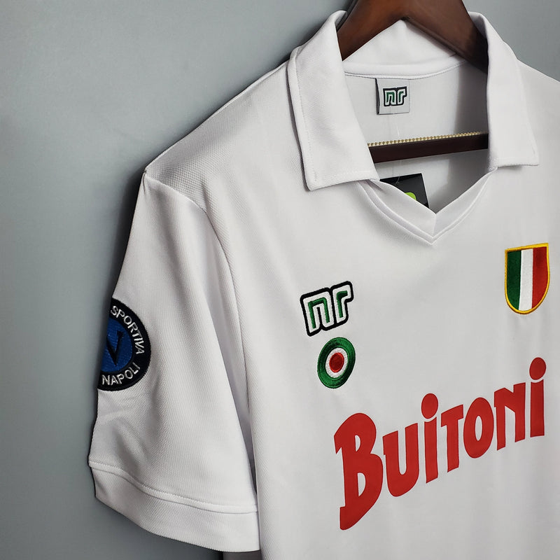 Camisa Napoli Reserva 87/88 - Versão Retro - JM sports 