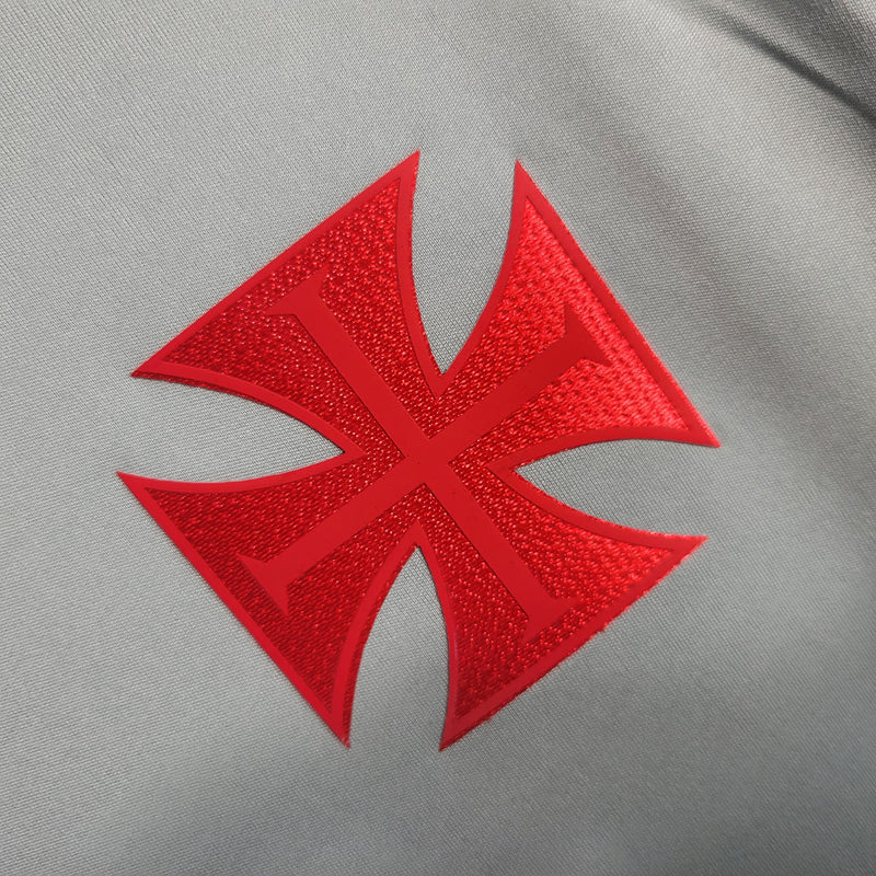 Camisa Vasco Treino 23/24 - Kappa Torcedor Masculina - Cinza - JM sports 