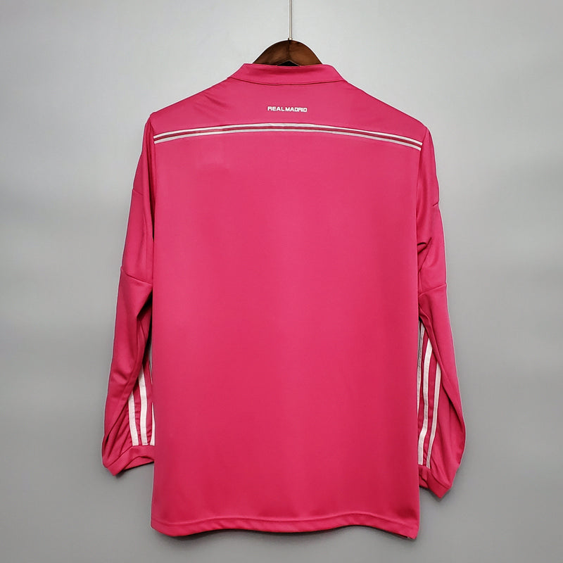 Camisa Real Madrid Reserva 14/15 - Versão Retro Manga Comprida - JM sports 
