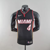 Camisa NBA Miami Heat #4 Oladipo - 75° Aniversário Black - JM sports 