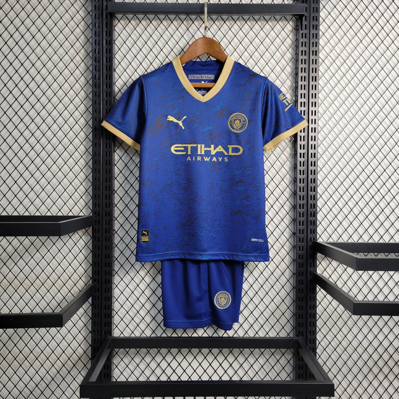 Kit Infantil Manchester City Especial 23/24 - JM sports 