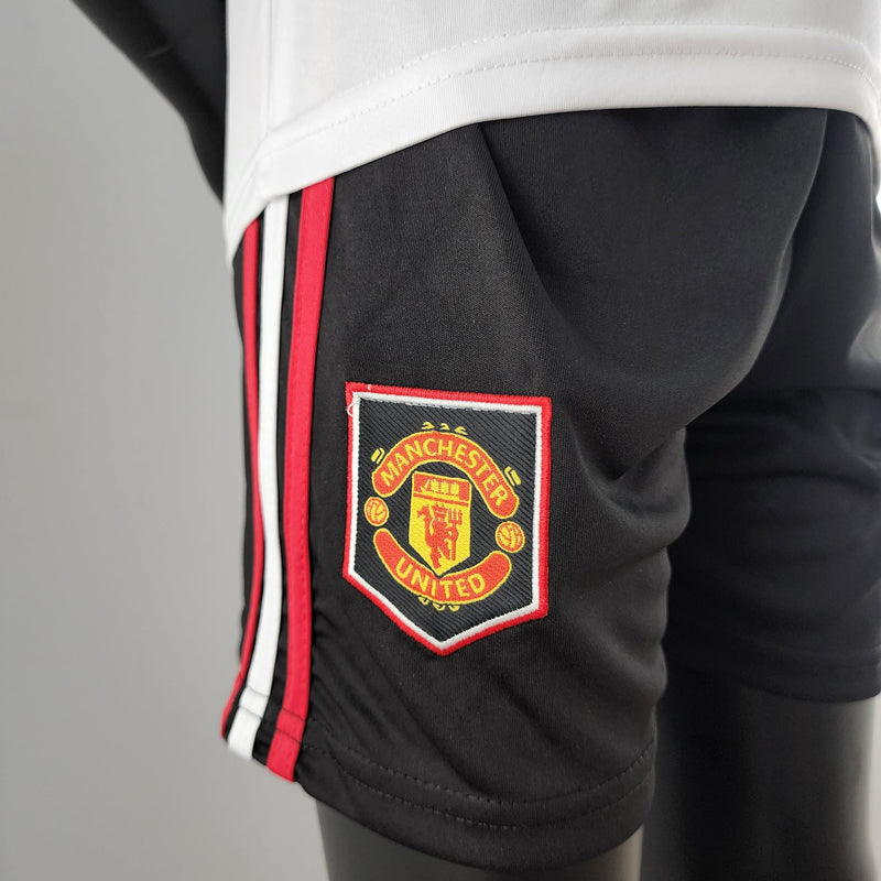 Kit Infantil Manchester United Reserva 22/23 - JM sports 