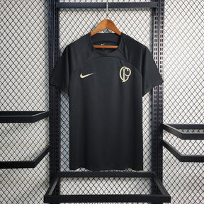 Camisa Corinthians Treino 23/24 - Nike Torcedor Masculina - Preta - JM sports 