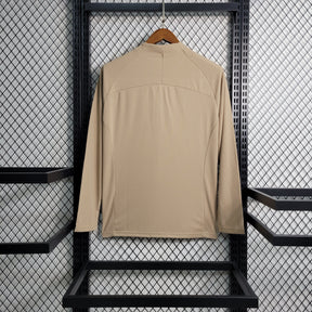 Jaqueta Corta Vento Branco Corinthians 23/24 Bege - JM sports 