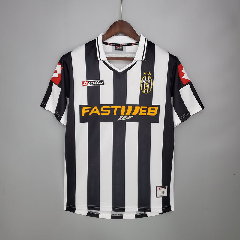 Camisa Juventus Titular 01/02 - Versão Retro - JM sports 
