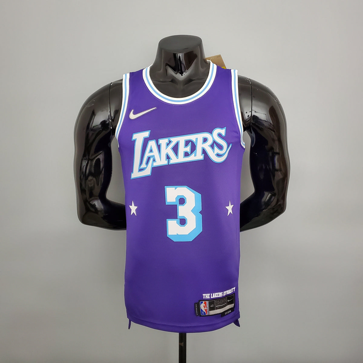 Camisa NBA Lakers #3 Davis City Edition Purple - 23/24 - JM sports 
