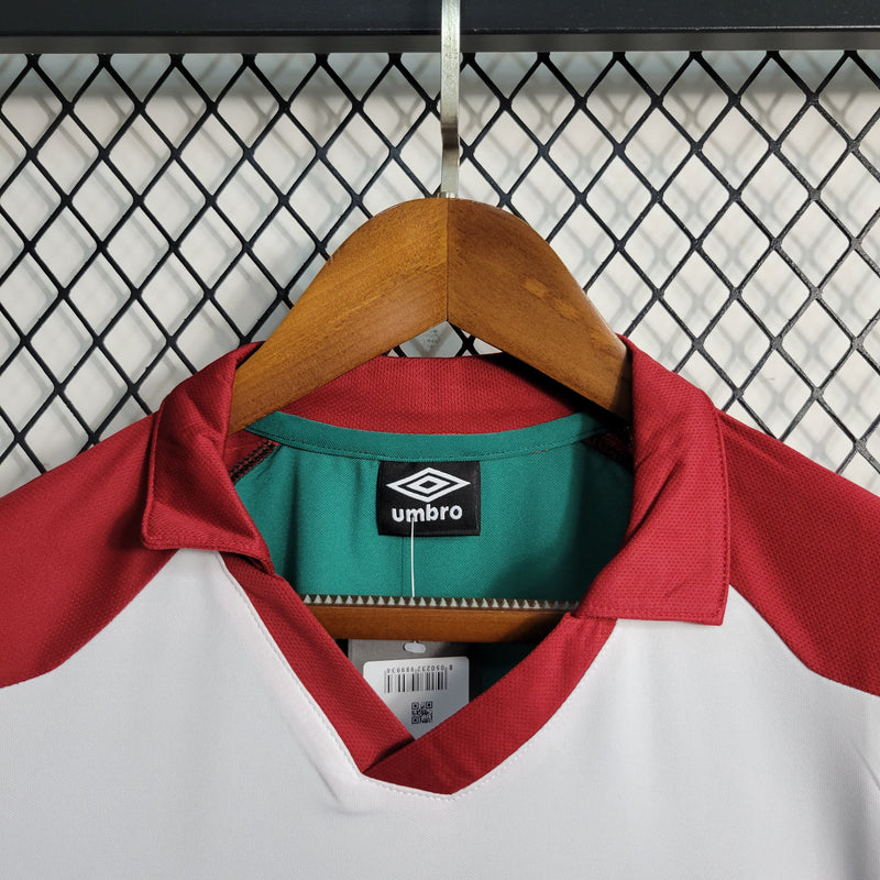 Camisa Fluminense Treino 23/24 - Umbro Torcedor Masculina - Branco - JM sports 
