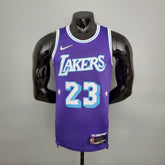 Camisa NBA Lakers #23 James City Edition Purple - 23/24 - JM sports 