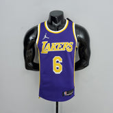 Camisa NBA Lakers #6 Jordan Purple 75° Aniversário - 23/24 - JM sports 
